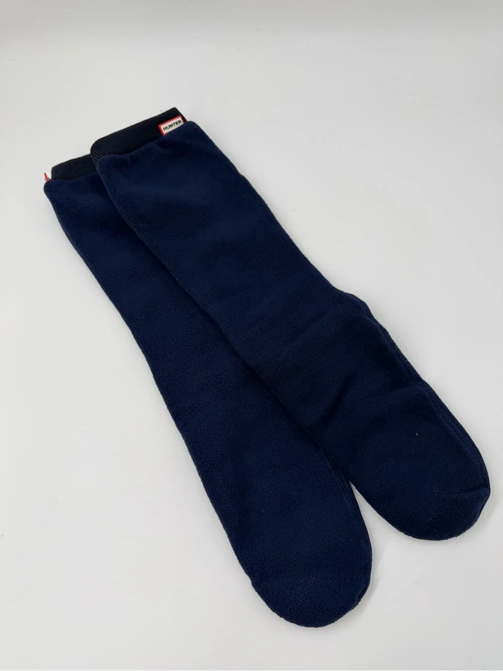 Hunter Kids Fitted Boot Socks in Navy XL (4-6)